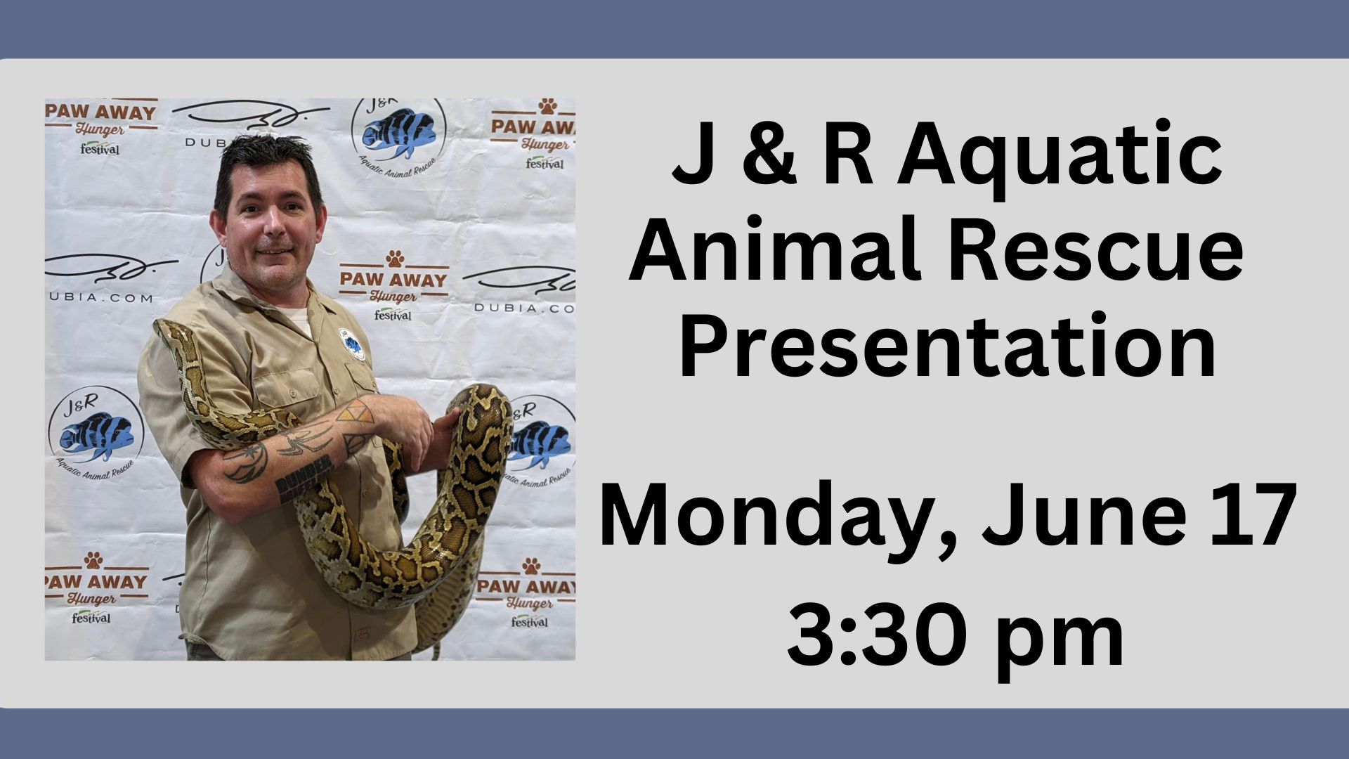 J & R Aquatic Animal Rescue Presentation