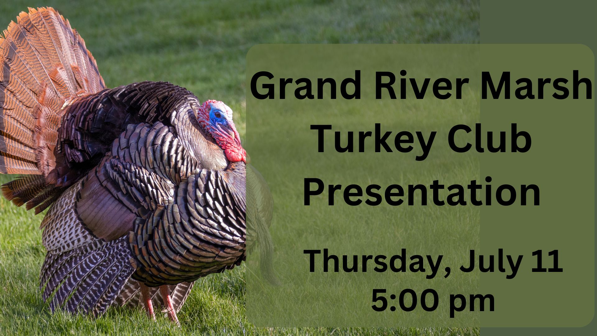 Grand River Marsh Turkey Club Presentation