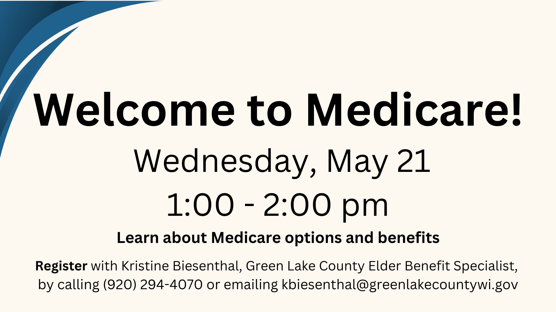 Welcome to Medicare!