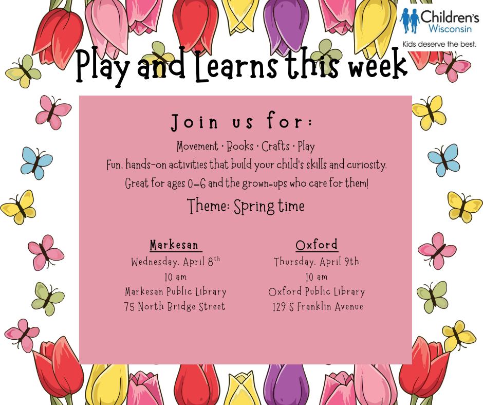 Play and Learn *at the library*